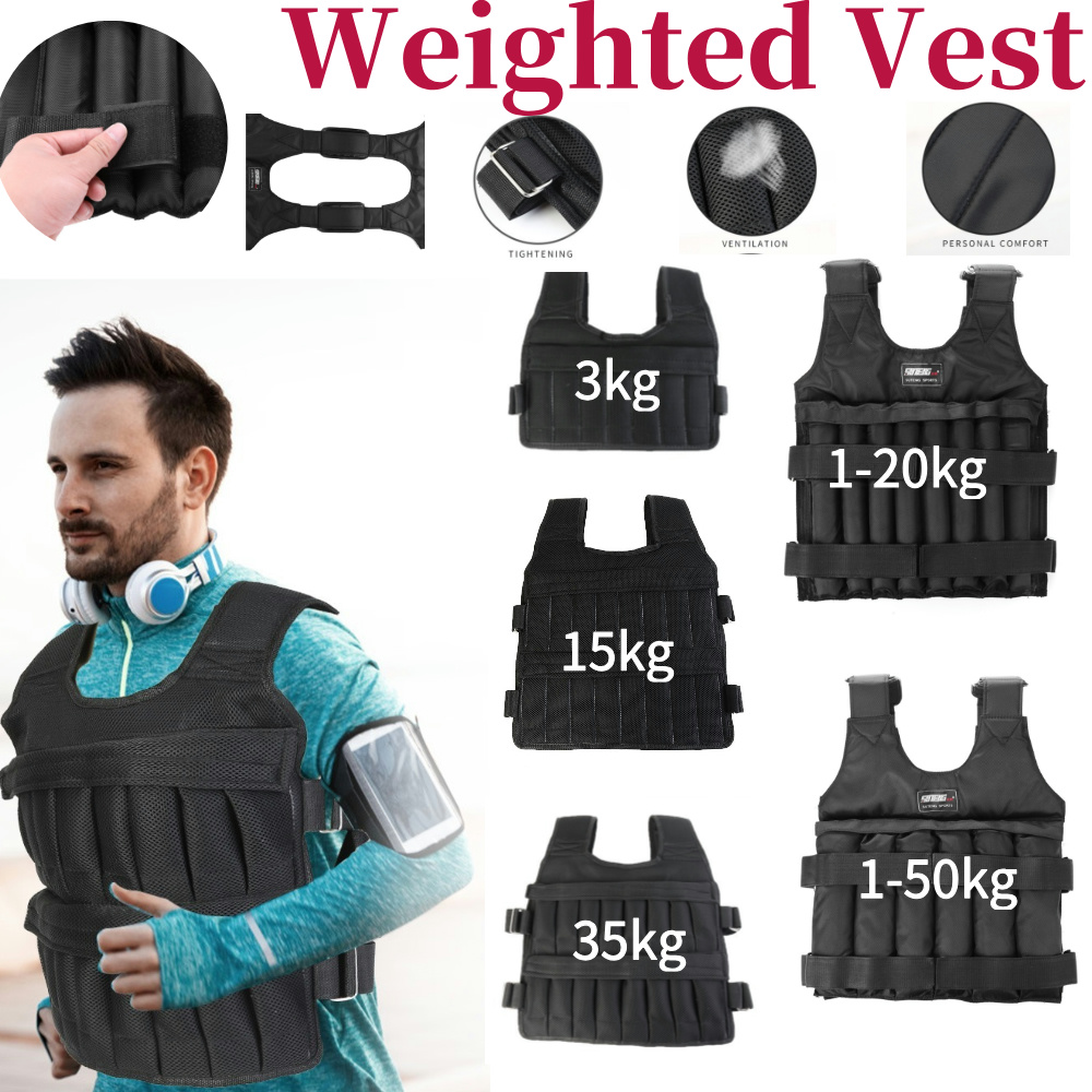 Outdoor Sport Jacket - سترة تدريب قابلة للتعديل بوزن 3/15/35