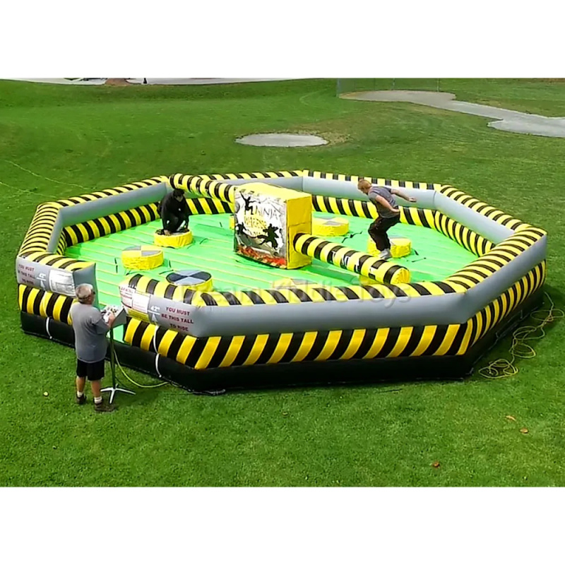 Outdoor Sport Games - مسار عقبات قابل للنفخ بطول 8