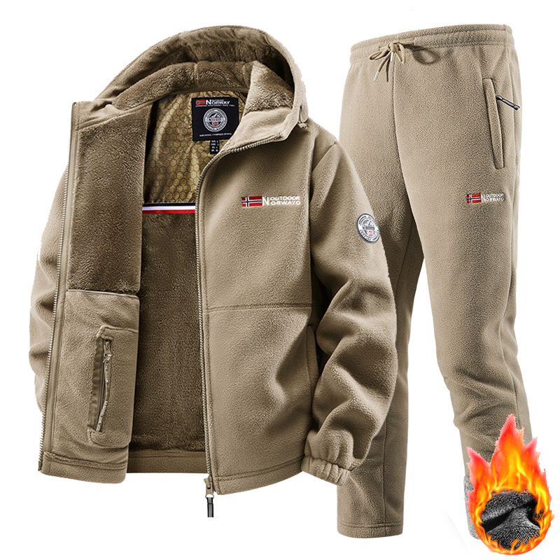 طقم ملابس رياضية شتوية جديد لل - مراجعة Outdoor Sport Jacket وسعره