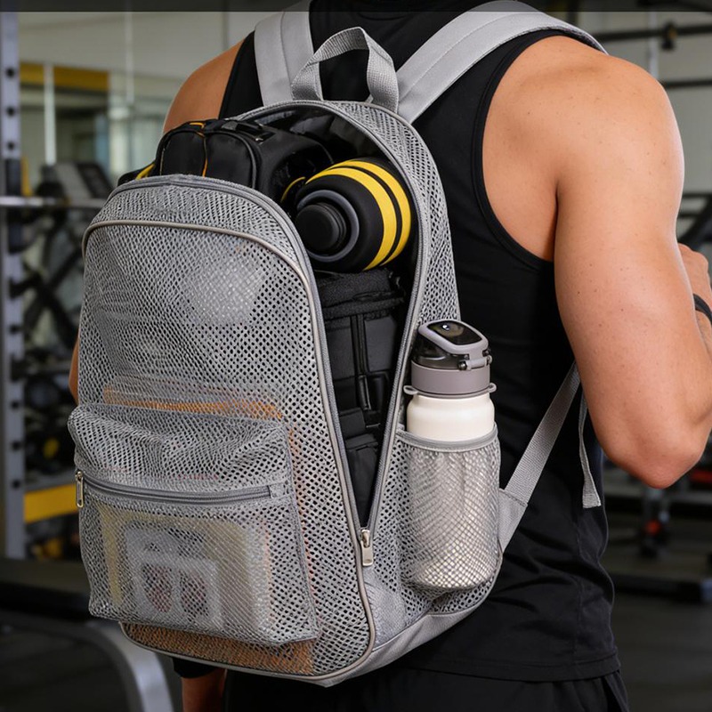 حقيبة ظهر شبكية قابلة للتنفس،  - مراجعة Outdoor Sport Backpack وسعره