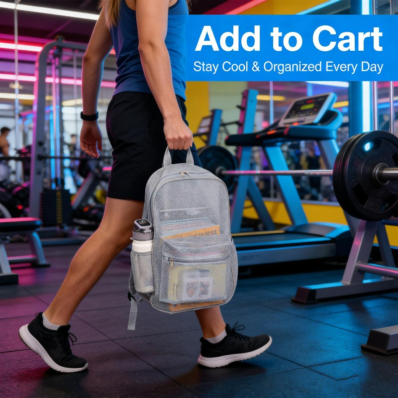 حقيبة ظهر شبكية قابلة للتنفس،  - مراجعة Outdoor Sport Backpack وسعره