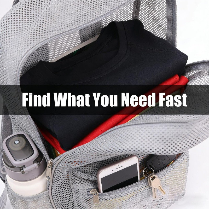 حقيبة ظهر شبكية قابلة للتنفس،  - مراجعة Outdoor Sport Backpack وسعره