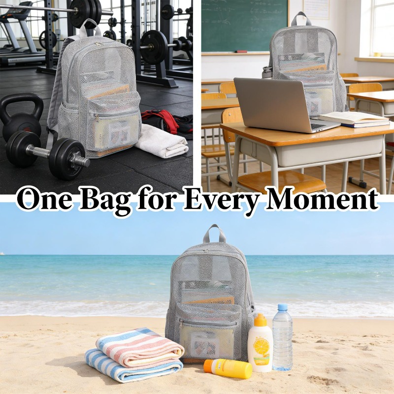 حقيبة ظهر شبكية قابلة للتنفس،  - مراجعة Outdoor Sport Backpack وسعره