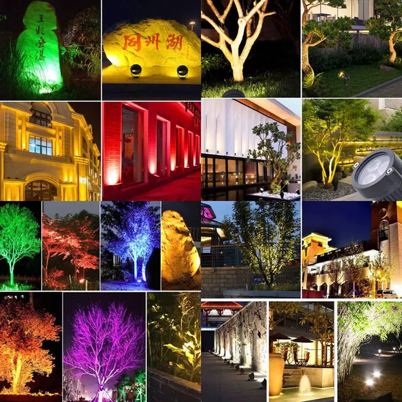 مصباح LED خارجي للحدائق والمنا - مراجعة Outdoor Spotlight وسعره