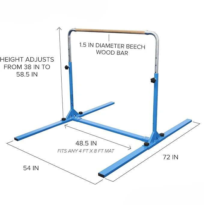 أفضل جودة لقضيب الجمباز الأفقي - مراجعة Gymnastic Bar Home وسعره