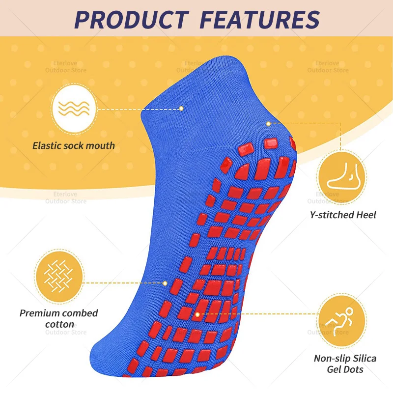 داخلي اليوغا بيلاتيس الترامبول - مراجعة Trampoline Park Sock وسعره