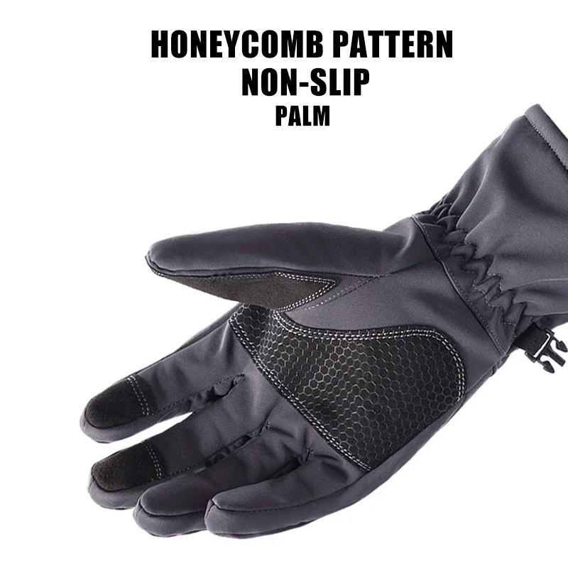 قفازات صيد شتوية مقاومة للماء  - مراجعة Outdoor Sport Gloves وسعره