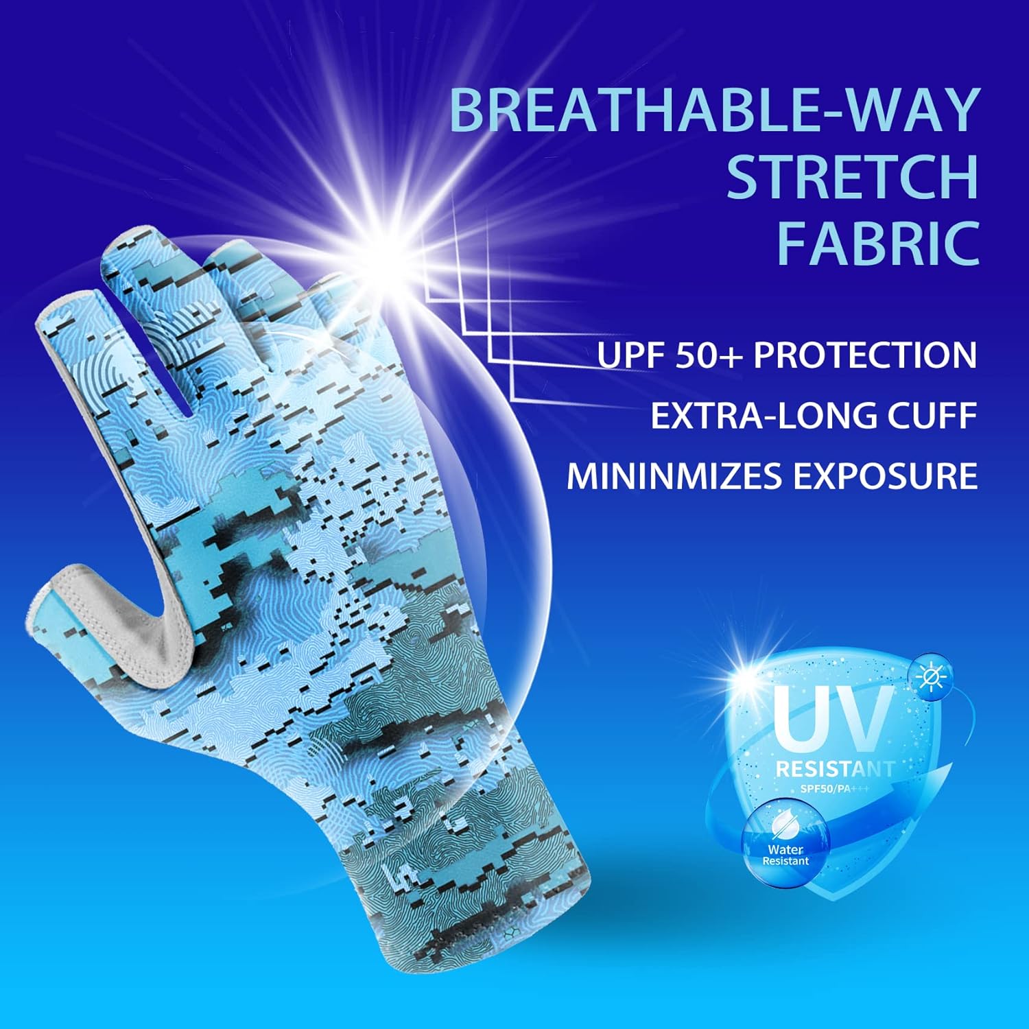 Aventik UPF50 + قفازات الصيد ب - مراجعة Outdoor Sport Gloves وسعره