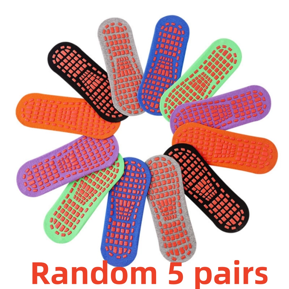5 أزواج عشوائية من جوارب الترا - مراجعة Trampoline Park Sock وسعره