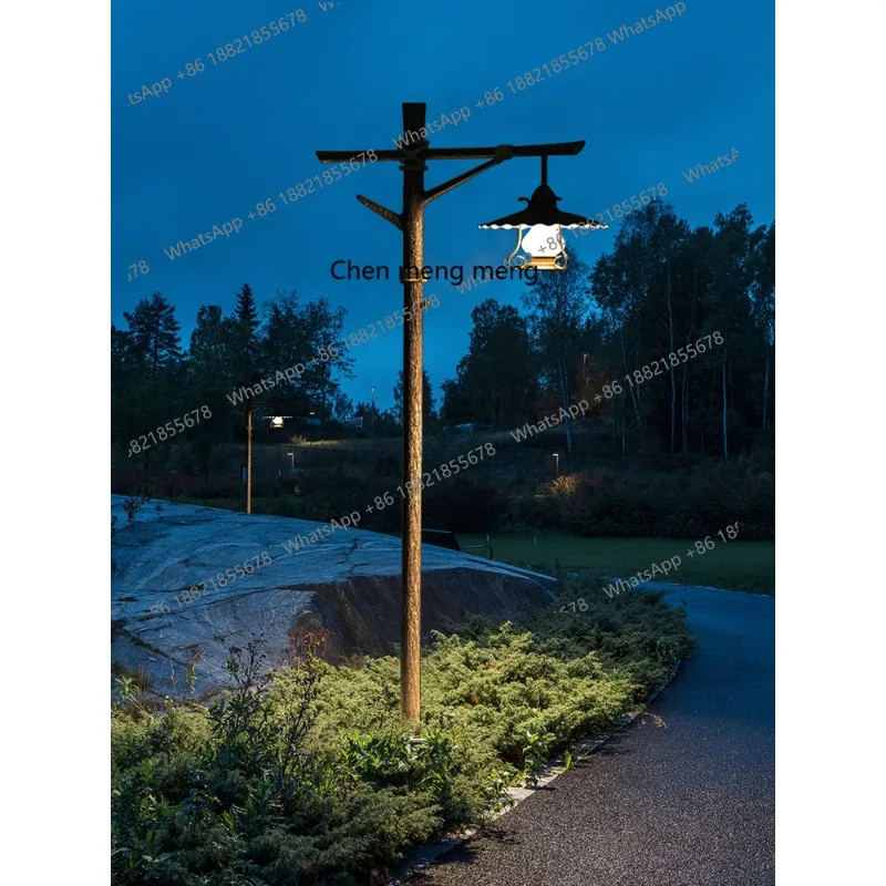 مصباح حديقة شمسي بتصميم عتيق،  - مراجعة Outdoor Spotlight وسعره