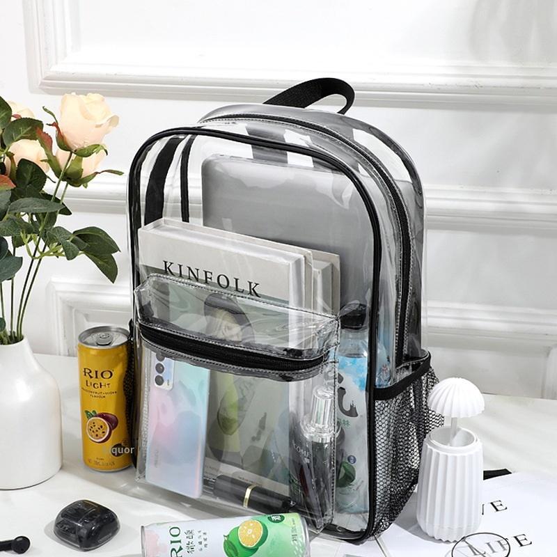 حقيبة ظهر شفافة للسفر، سعة كبي - مراجعة Outdoor Sport Backpack وسعره