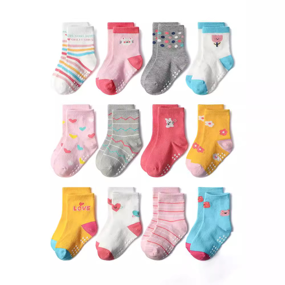 1/3/6/9/12 Pairs الاطفال جوارب - مراجعة Trampoline Park Sock وسعره