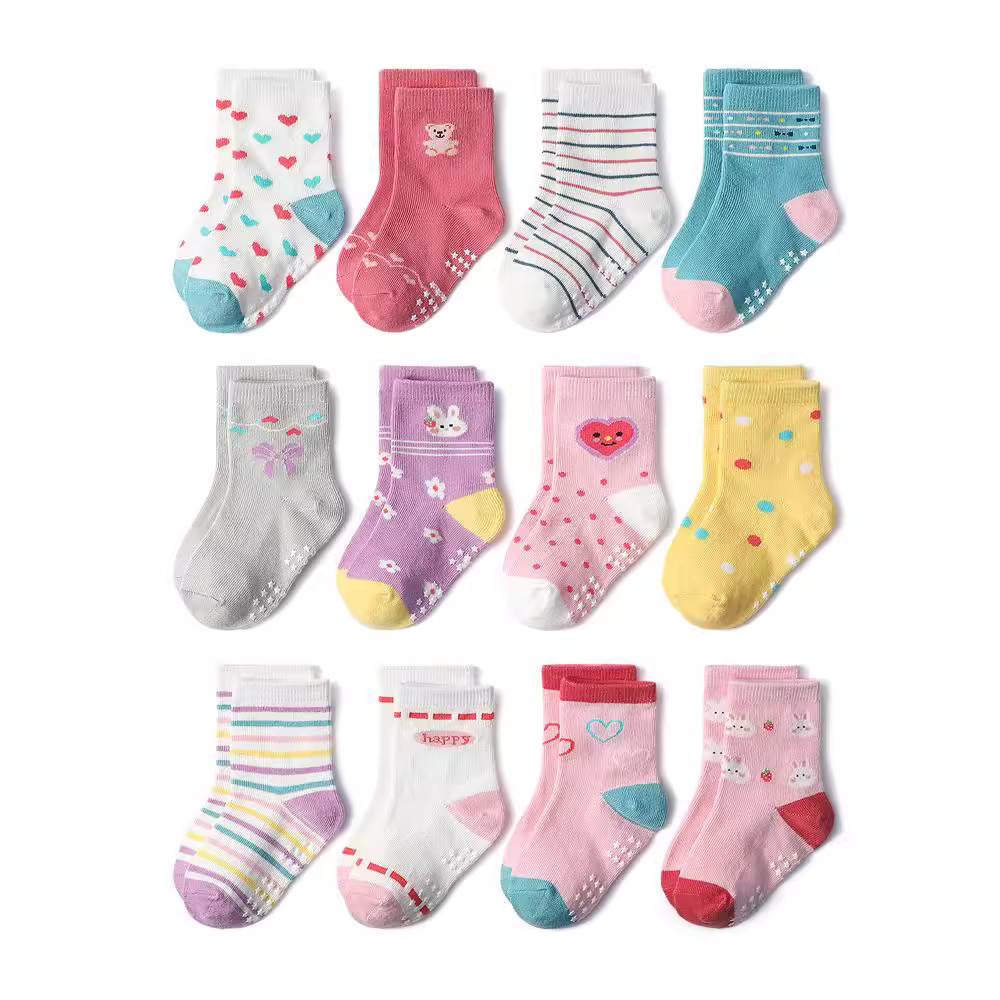 1/3/6/9/12 Pairs الاطفال جوارب - مراجعة Trampoline Park Sock وسعره