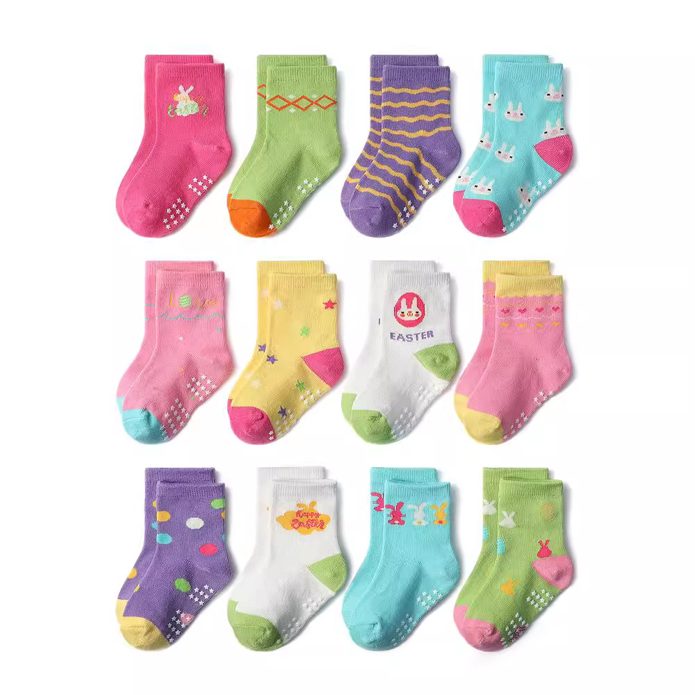 1/3/6/9/12 Pairs الاطفال جوارب - مراجعة Trampoline Park Sock وسعره