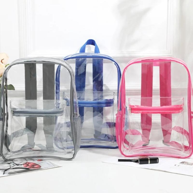 حقيبة ظهر شفافة من PVC للرياضا - مراجعة Outdoor Sport Backpack وسعره