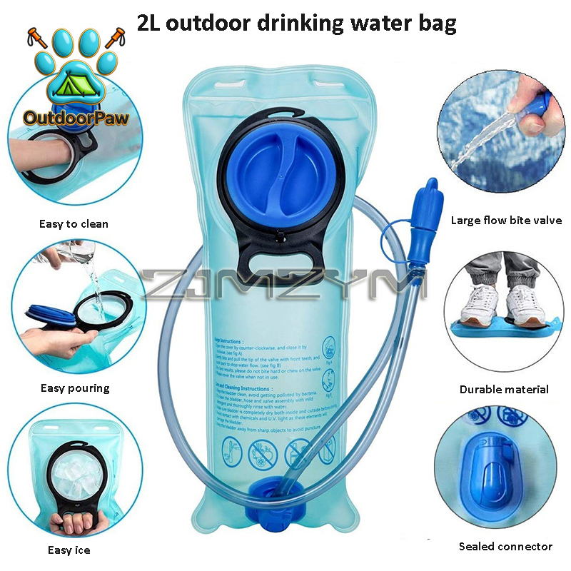 حقيبة ظهر كبيرة السعة للترطيب، - مراجعة Outdoor Sport Backpack وسعره